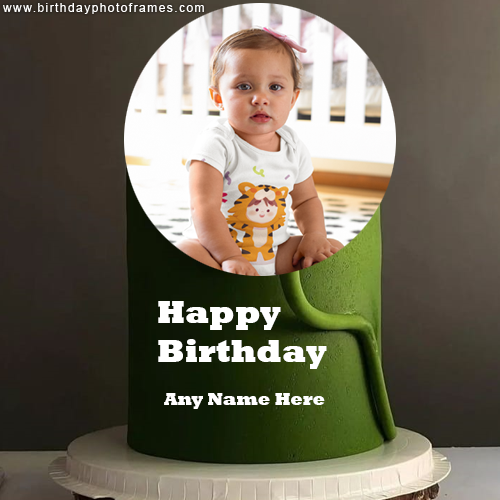 Create Extraordinary Birthday Wishes Cake with Name and Picture Online