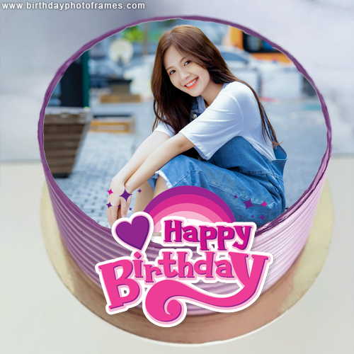 Create best Happy Birthday Photo frame with picture of birthday person
