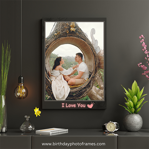 Love photo Frames for couples with love photos on it