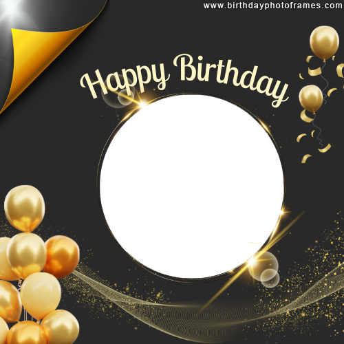 Make Online Happy Birthday Card With Name And photo edit
