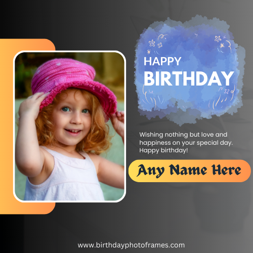 Wishing Someone a Happy Birthday with Names and Photos