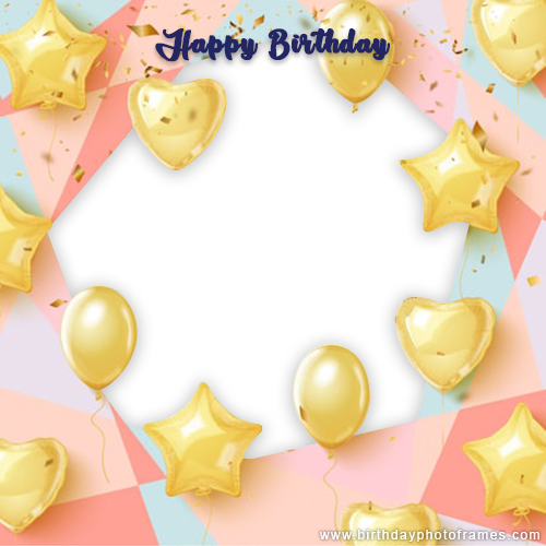 birthday card photo editor online free