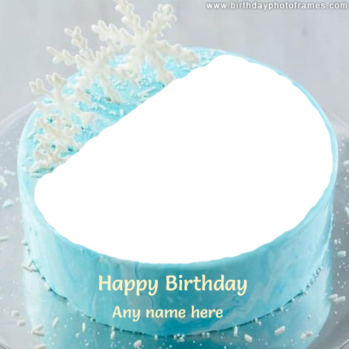 Happy Birthday Cake With Name And Photo Free Download