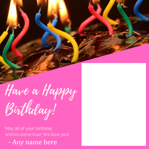 Birthday Card Images With Name And Photo Editor - the meta pictures